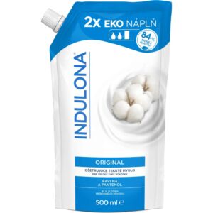Indulona ORIGINAL tekuté mýdlo  náhradní náplň 500 ml EKO