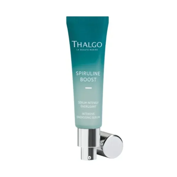 THALGO Dárkový set Spiruline Boost Péče pro unavenou pleť, krém+sérum 2 produkty - Image 2