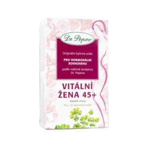 Dr.Popov Vitální žena 45+ porcovaná směs 30 g