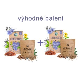 Annabis LIPIDCANN Cholesterol&Detox Výhodné balení 60tb+60tb
