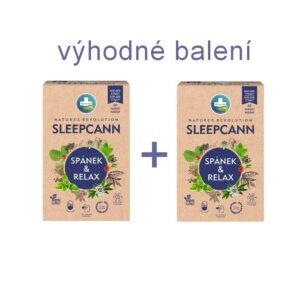 Annabis SLEEPCANN Spánek&Relax  VÝHODNÉ balení 60tb+60tb