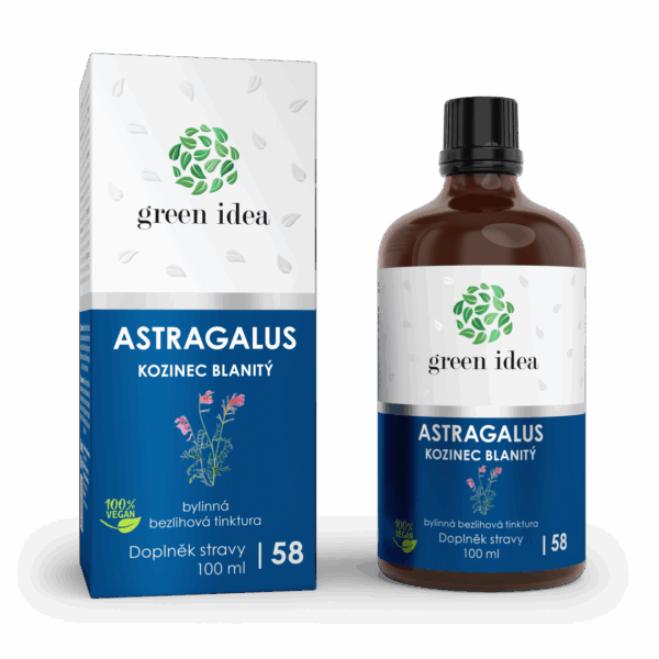 Green Idea Astragalus (Kozinec blanitý) - bezlihová tinktura 100ml