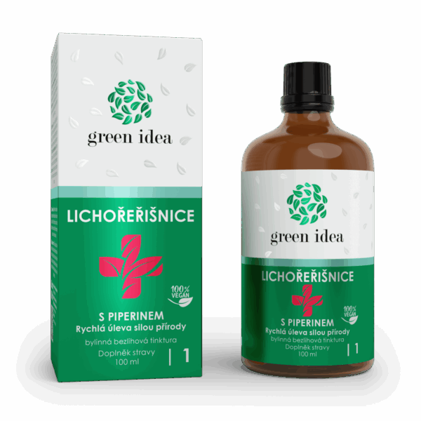 Lichořeřišnice+ s piperinem - bezlihová tinktura 100ml