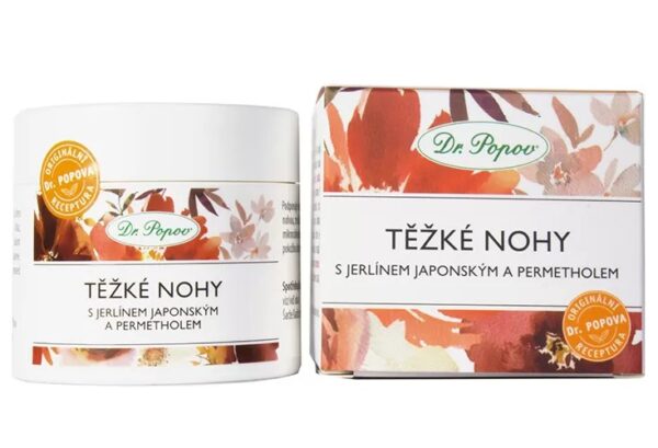 Dr.Popov Regenerační balzám TĚŽKÉ NOHY 50 ml - Obrázek 2