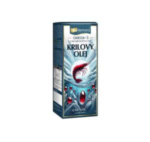 VitaHarmony Krilový olej 1200 mg Omega 3 60 tobolek
