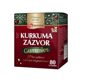 Kurkuma & Zázvor Gummies, 80 gummies