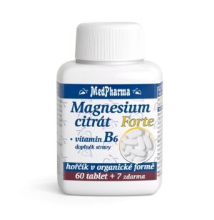 MedPharma Magnesium citrát Forte B6 - 67 tbl.