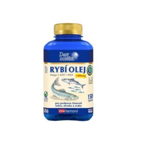 VitaHarmony Rybí olej Omega 3 1000 mg 150 tobolek