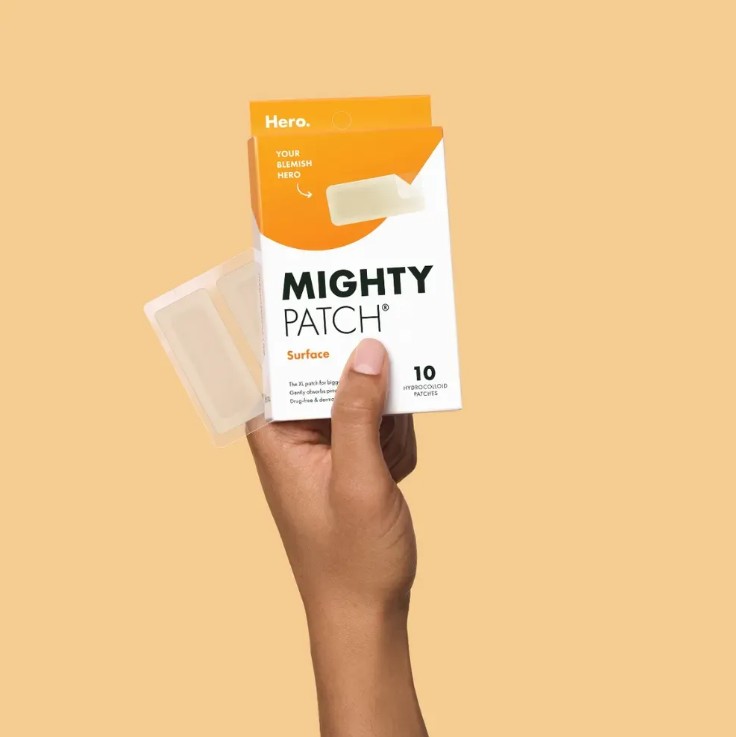 Hero. Mighty Patch SURFACE 10ks náplast na akné XXL - Obrázek 3