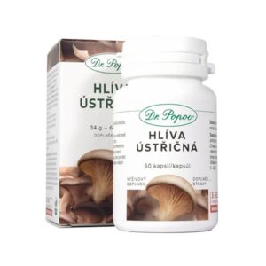 Dr.Popov Hlíva ústřičná (extrakt), 60 kapslí
