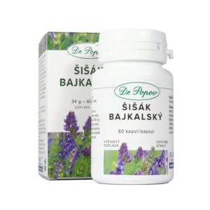 Dr.Popov Šišák bajkalský (extrakt) 60 kapslí