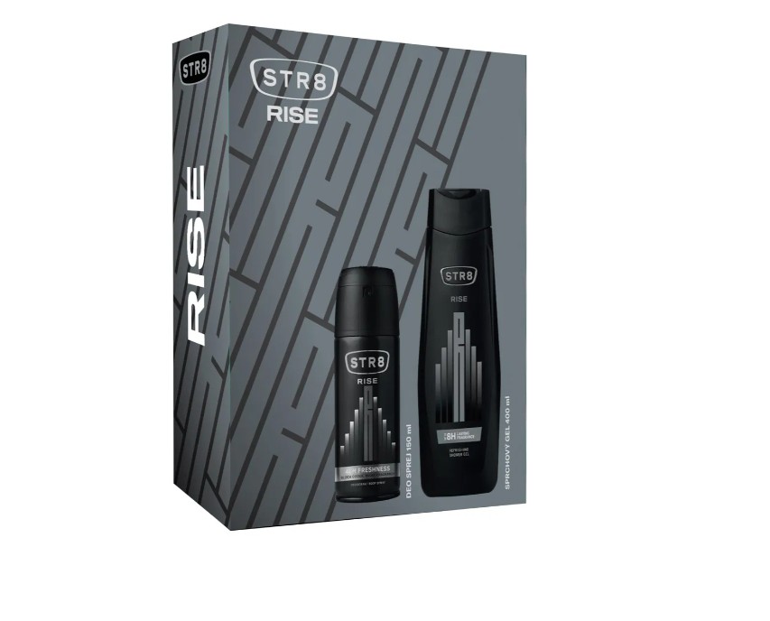 STR8 RISE dárková sada 550ml 2 produkty