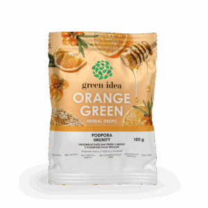 Green Idea Orange green bylinné bonbóny PODPORA IMUNITY 100g