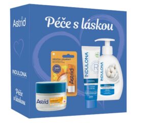 INDULONA+ASTRID dárková sada 4pack 379,8 ml