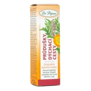 Dr.Popov Průdušky – dýchací cesty bylinné kapky 50 ml