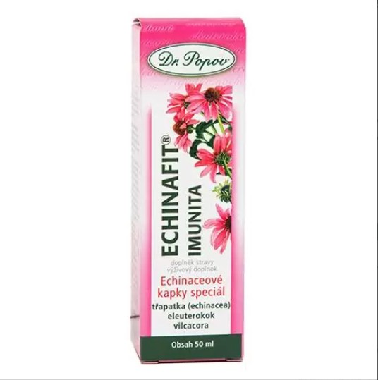 Dr.Popov Echinafit® imunita bylinné kapky 50 ml