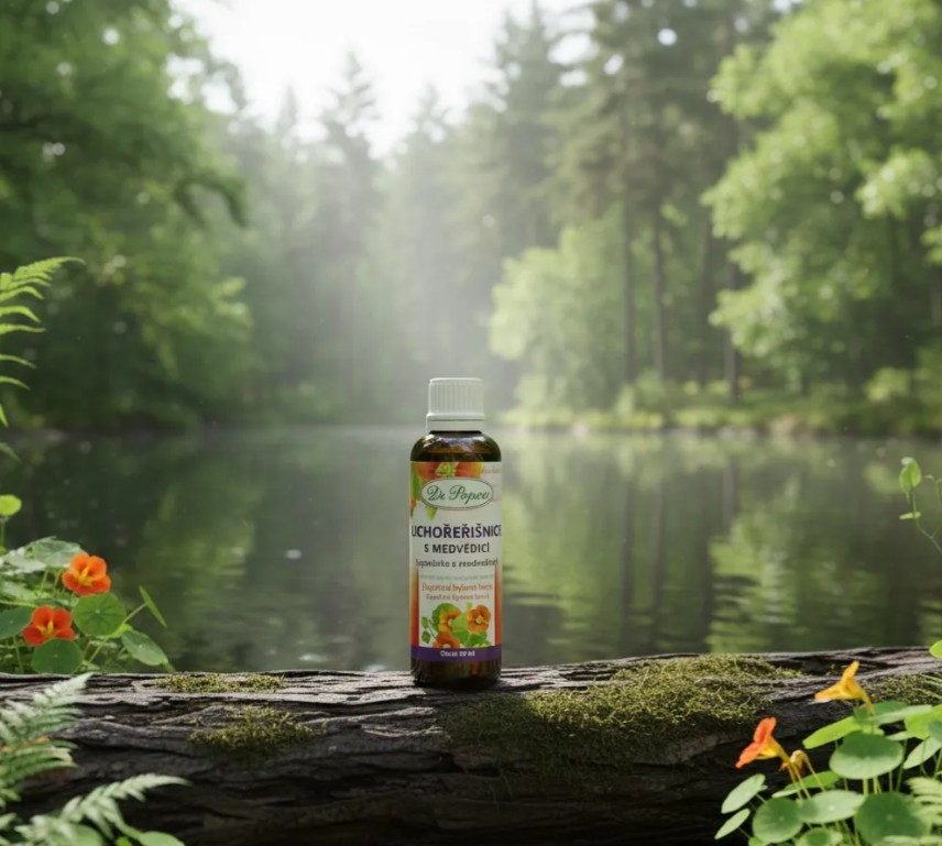 Dr.Popov Lichořeřišnice s medvědicí bylinné kapky 50 ml - Obrázek 2