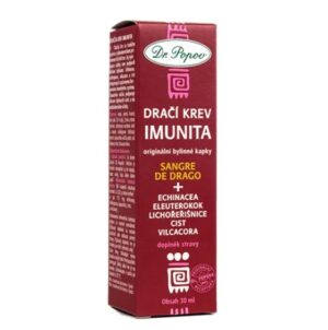 Dr.Popov Dračí krev (Sangre de Drago) IMUNITA tinktura 30 ml