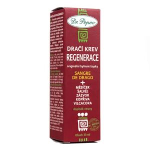 Dr.Popov Dračí krev (Sangre de Drago) REGENERACE tinktura 30 ml