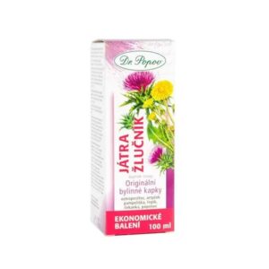 Dr.Popov Játra – žlučník bylinné kapky 100 ml