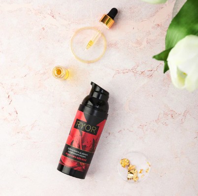 Ryor Výživný krém se zlatem a arganovým olejem 50ml - Obrázek 3