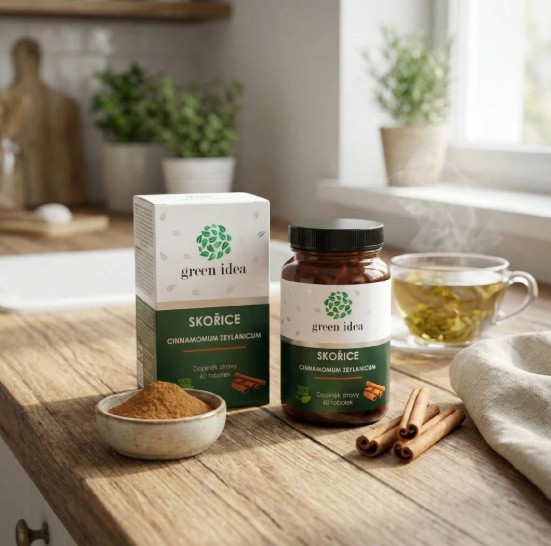 Green idea Skořice - tobolky 60 ks - Obrázek 2