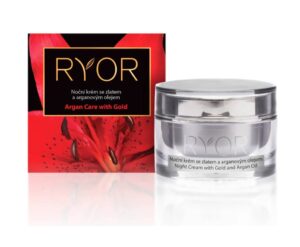 Ryor Noční krém se zlatem a arganovým olejem 50ml