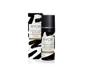 Ryor Výživný krém se zlatem a arganovým olejem 50ml