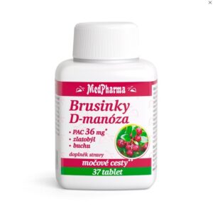 MEDPHARMA Brusinky D-manóza 37tb.