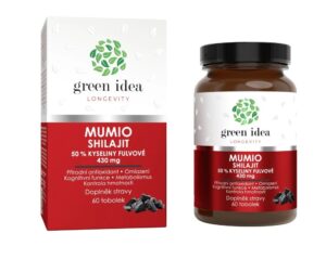 GREEN IDEA MUMIO - Shilajit - tobolky 60 ks