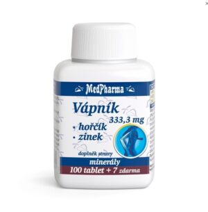 MEDPHARMA Vápník 333,3 mg + hořčík + zinek 107tb.