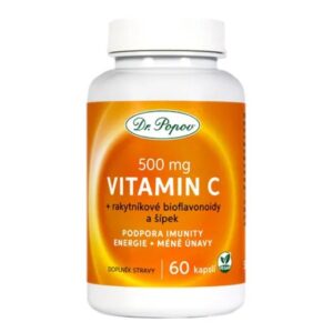 Dr.Popov Vitamin C s rakytníkem a šípkem 60 kapslí