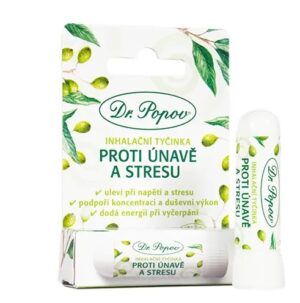 DR.POPOV Inhalační tyčinka PROTI ÚNAVĚ A STRESU