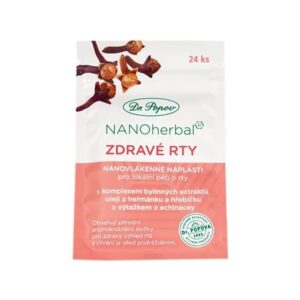 DR.POPOV Nanonáplast ZDRAVÉ RTY 24 ks