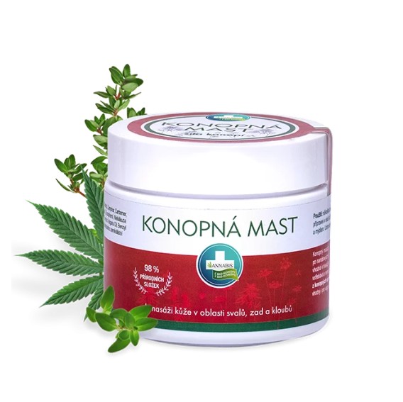 ANNABIS Konopná mast 330ml svaly, klouby, záda