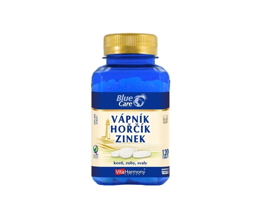 VITAHARMONY Vápník, hořčík, zinek 120 tb