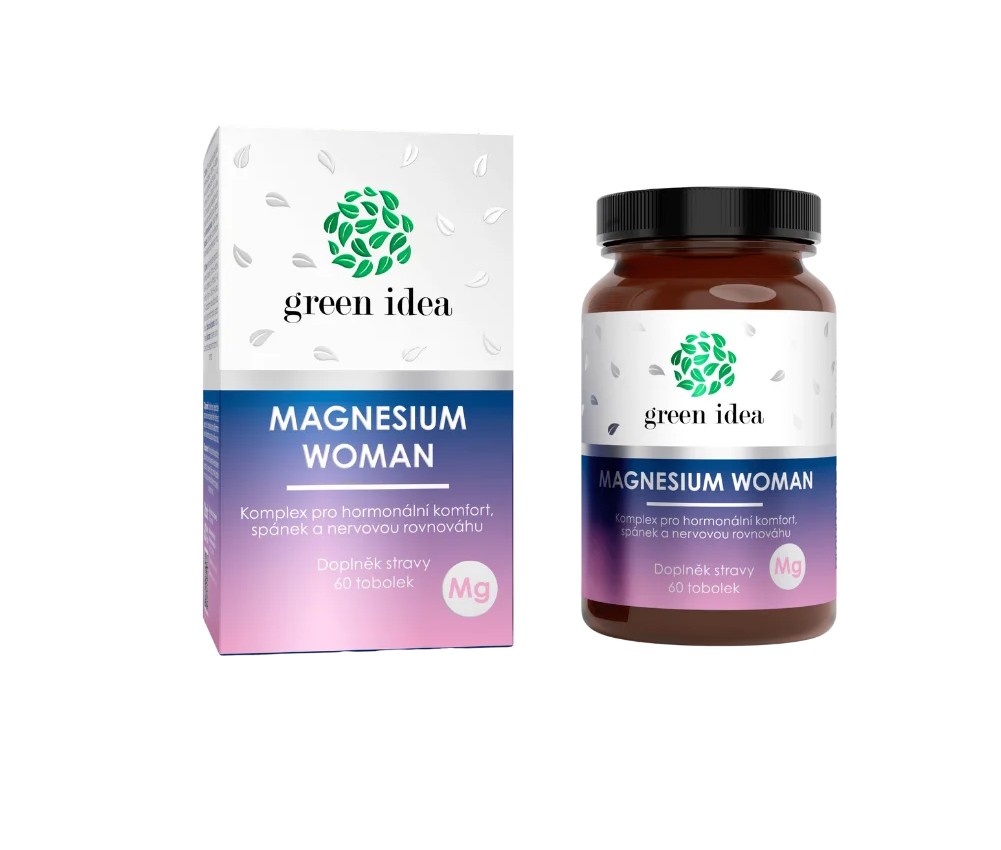 GREEN IDEA Magnesium WOMEN tobolky 60ks