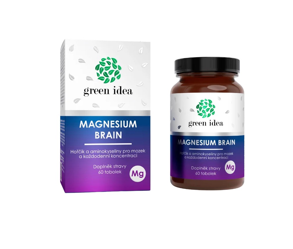 GREEN IDEA Magnesium BRAIN tobolky 60 ks