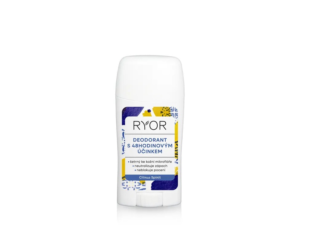 RYOR Citrus Spirit deodorant 48h krémový stick 50ml