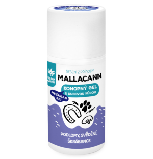 VETERCANN MALLACANN Konopný gel s dubuvou kůrou 90ml