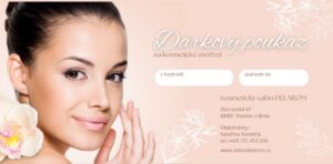 Dárkový poukaz na kosmetické ošetření v hodnotě 600,-Kč
