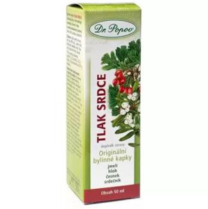 DR.POPOV TLAK SRDCE bylinné kapky 50ml
